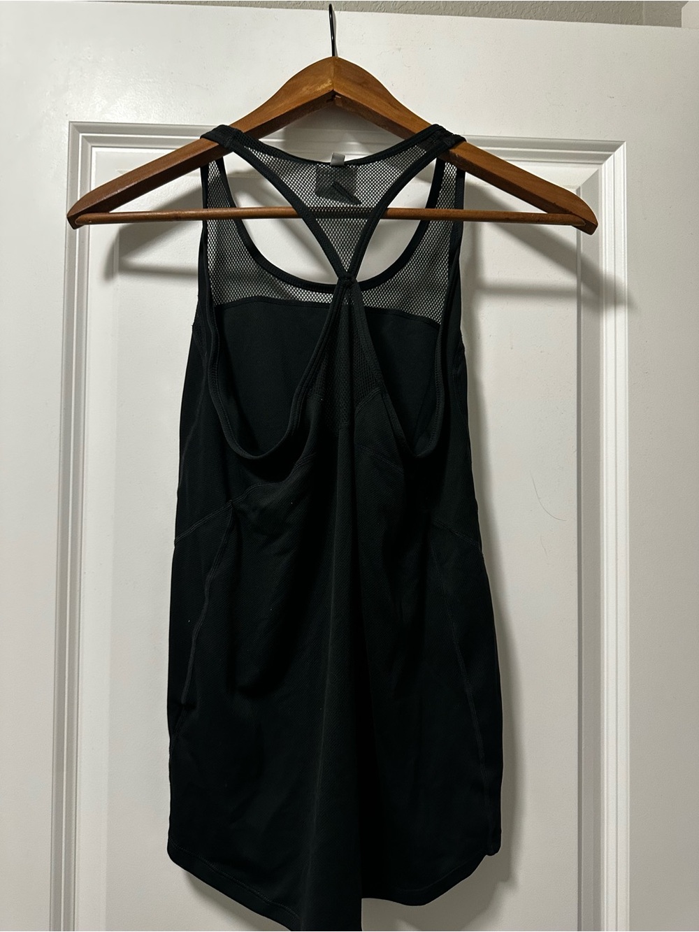 Nike Black Mesh-Back Athletic Tank Top - Picture 2 of 2